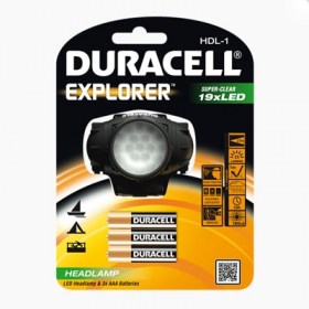 Силен челник фенер за глава Duracell EXPLORER LED за риболов къмпинг